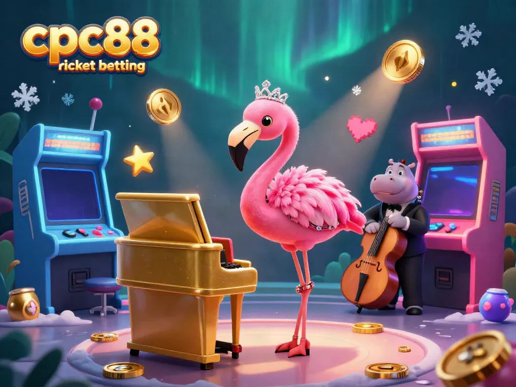 Experience the excitement of cpc88 cricket betting with vibrant 3D casino scenes featuring dynamic characters and gaming elements.
