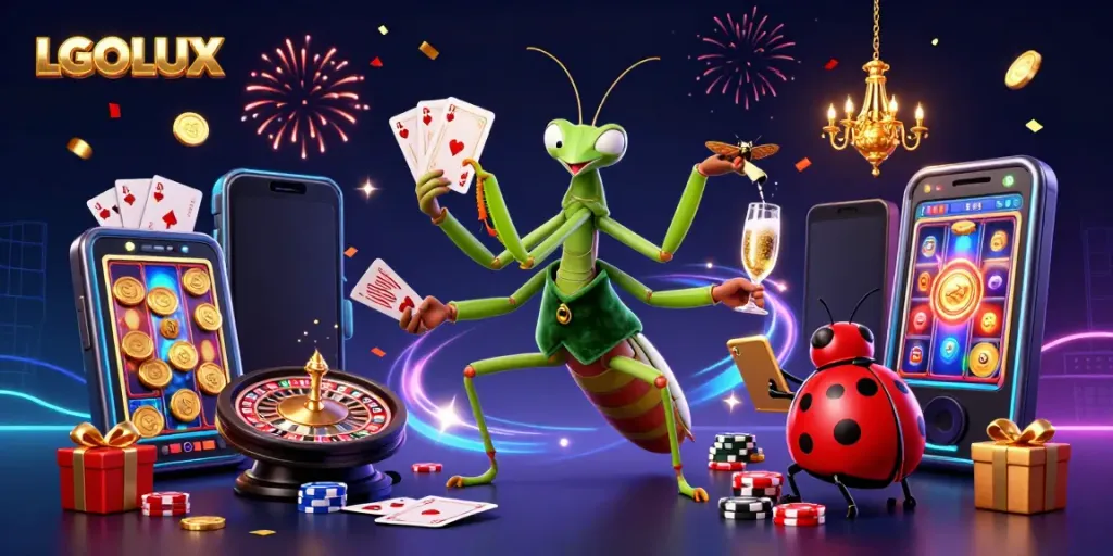 Engage in thrilling casino games with LGOLUX, where excitement meets elegance.