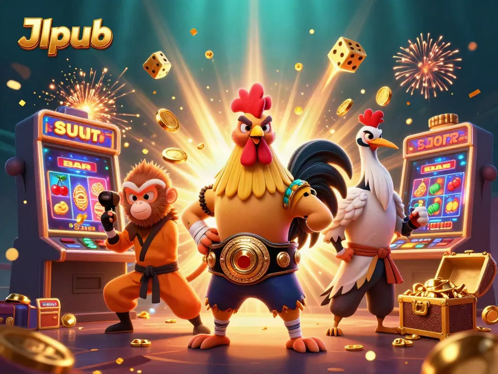Experience thrilling gameplay at Jlpub with a vibrant casino scene featuring exciting elements.