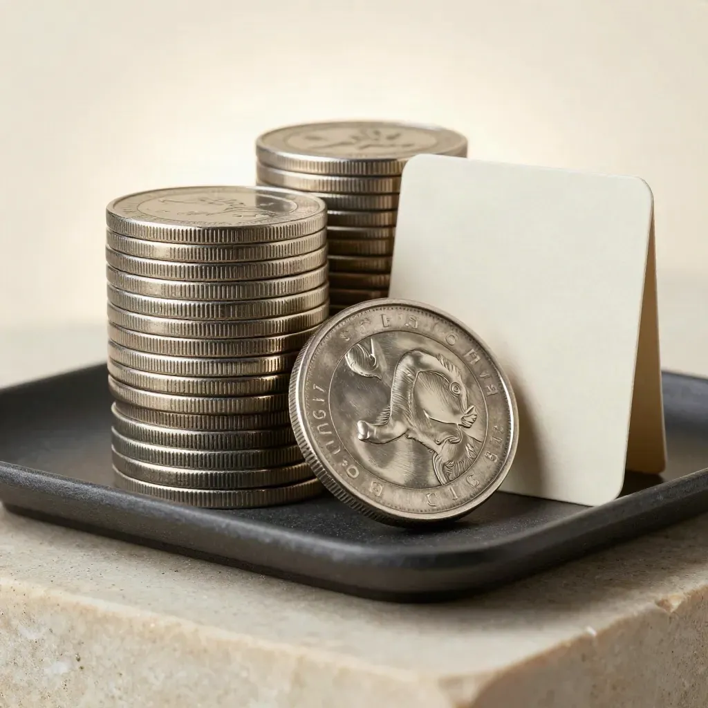 Stacked wide-mouth metal lids with one tilted lid and visible gasket ring on cream stone.