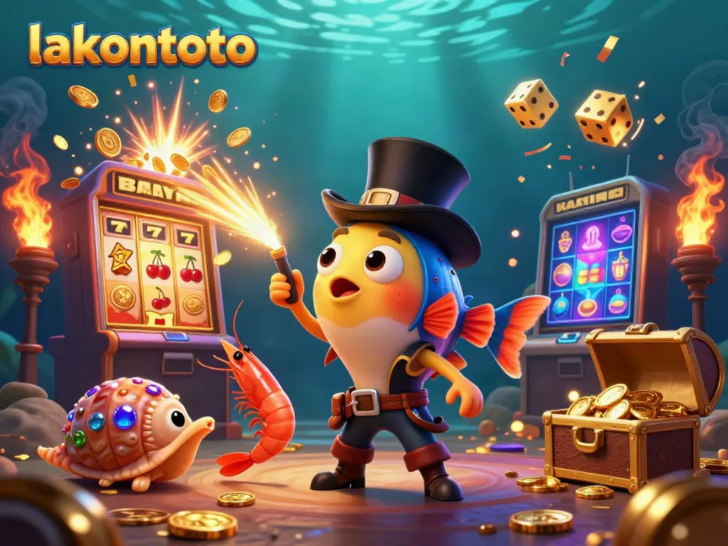 Menang di lakontoto dengan slot mesin 3D dalam suasana bawah laut yang mendebarkan