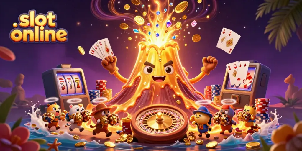 Menggoda pemain dengan slot online serta harta karun yang melimpah dalam ilustrasi 3D menarik.
